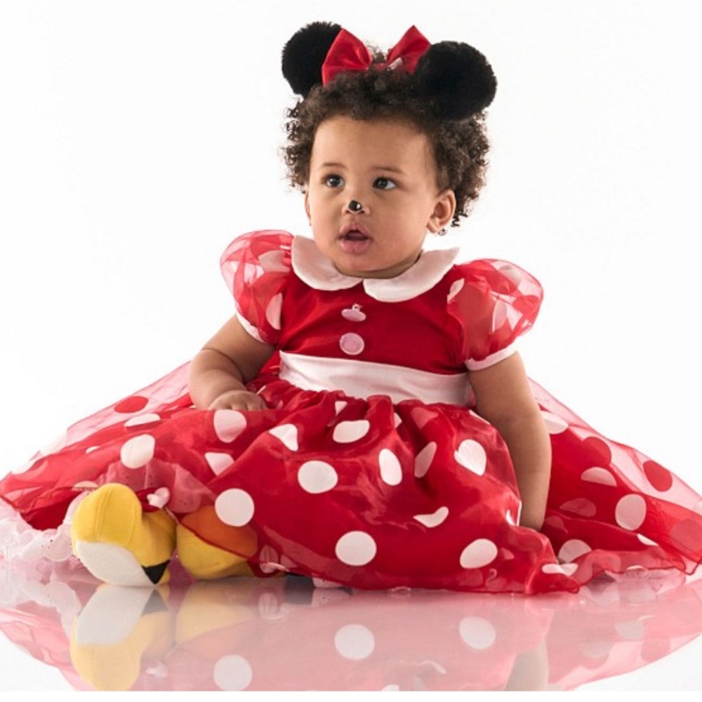 Potterybarn Minnie Mouse costume 0-6 month